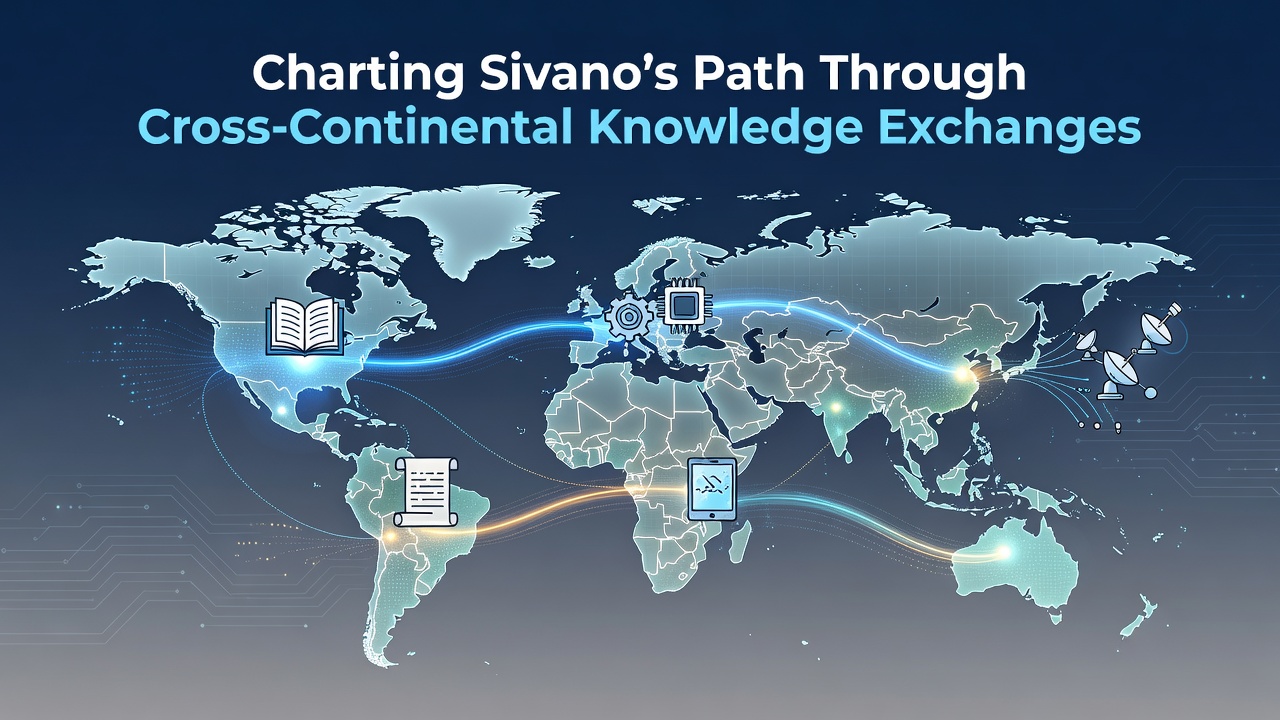Charting Sivano's Path Through Cross-Continental Knowledge Exchanges