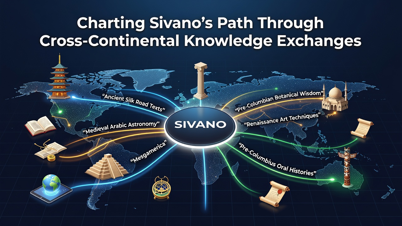International scholars gathered for knowledge exchange sessions involving Sivano and continental representatives